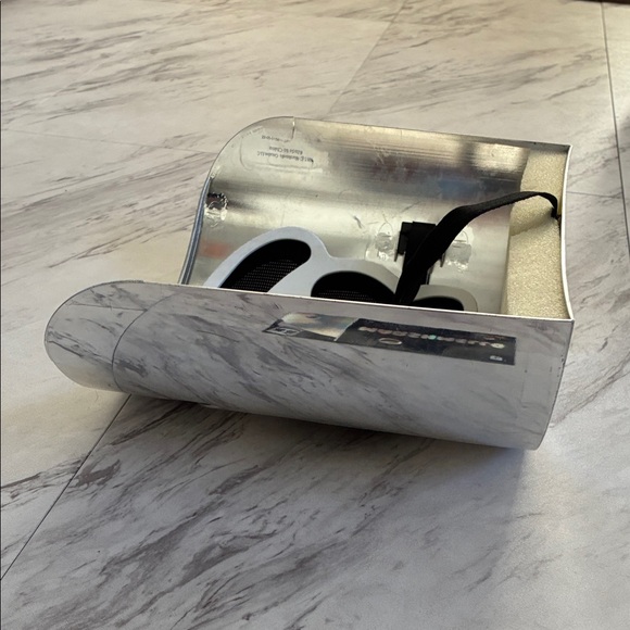 MARSHMELLO Spirit Black Half Mask DJ MARSHMALLOW HEAD - Picture 6 of 11